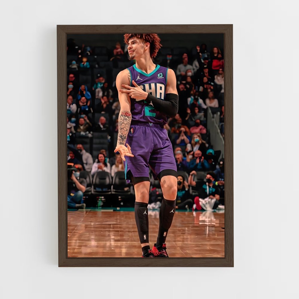 Poster Lamelo ball – affiche Basketball (vue 5)